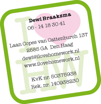 Neem contact op met I Love Homework